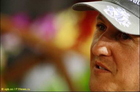 Михаэль Шумахер в Сингапуре