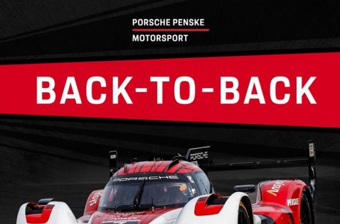 Porsche второй год подряд побеждает в Дайтоне, постер Porsche Motorsport