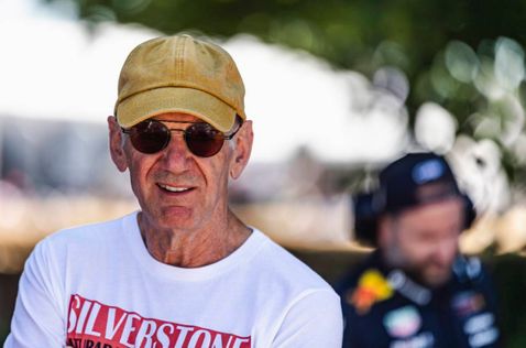 Эдриан Ньюи на Фестивале скорости в Гудвуде, фото XPB