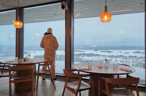 Кими Райкконен в отеле Panorama Lansscape, фото из социальных сетей