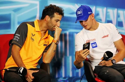 Даниэль Риккардо и Мик Шумахер, фото XPB