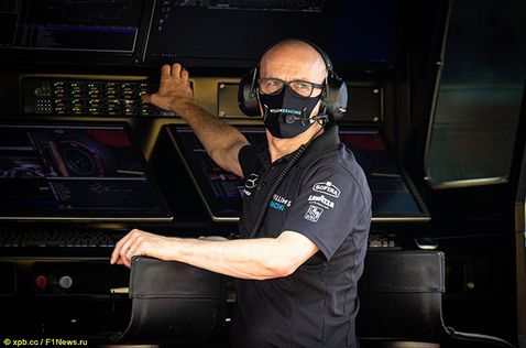 Саймон Робертс, исполняющий обязанности руководителя Williams