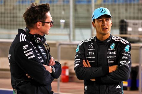 Эндрю Шовлин и Джордж Расселл, фото XPB