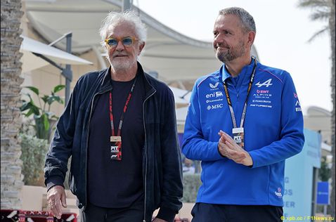 Флавио Бриаторе и Стив Нильсен