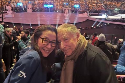 Жан Тодт и Мишель Йео, фото из социальных сетей