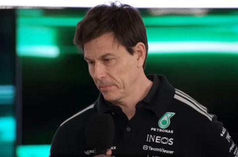 Тото Вольфф, скриншот из видео Mercedes