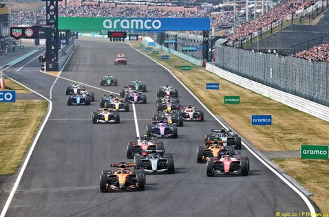 Старт Гран При Японии, 2026 год